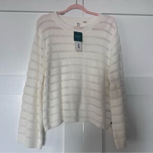Roxy Off- white sweater
